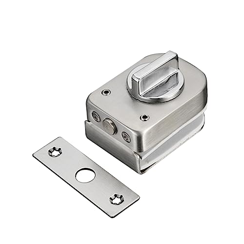 Veemoon Cerradura De Tierra Doble Puerta Para Tienda De Baño Cerradura Para Puerta De Baño Para Espacios Pequeños