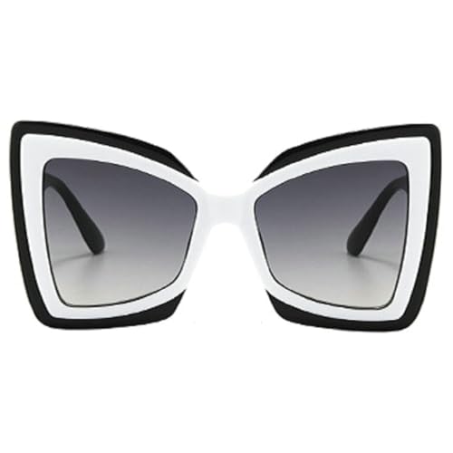 Fashion Cat Eye Butterfly Sunglasses UV400 Women Oversized Sun Glasses Modern Outdoor Travel Sun Shade Eyewear N47