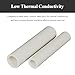 White Alumina Ceramic Insulating Tube, 100mm, for Industrial Equipment & Scientific Use(10x6x100mm)