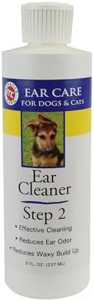 Miracle Care Ear Cleaner for Dogs and Cats, 8 Ounce, Reduces Ear ...