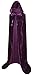 Produktbild Txian voller Länge mit Kapuze Samt Umhang Halloween Weihnachten Fancy Cape Kostüme 59 "