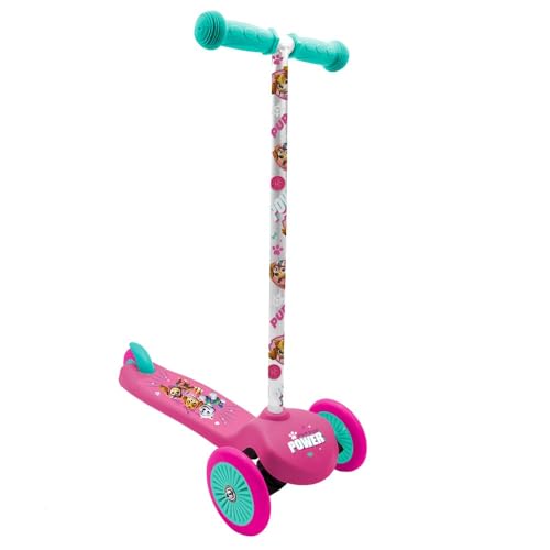 Patinete infantil de la Patrulla Canina Skye Stitch Spiderman de 3 ruedas, unisex, para niños y niñas a partir de 3 años, máx. 20 kg, 3 ruedas (Skye)