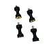 Produktbild Rundpuffer Schwingpuffer Gummi/Metall 1 Set für MASPO Vibramat de Luxe