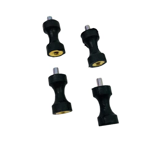 Rundpuffer Schwingpuffer Gummi/Metall 1 Set für MASPO Vibramat de Luxe