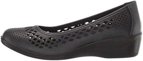 Easy Street Women's Mona Comfort Pump with Cutouts Ballet Flat, Navy, 6 N US | Image 7