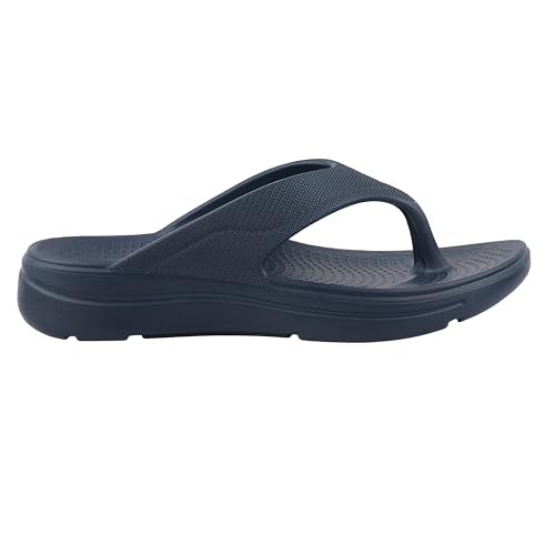 Image of NEOZ Extra Soft Men's Slippers with Cushion FootBed for Adult | Comfortable & Light Weight | Stylish & Anti-Skid | Waterproof & Regular Flip Flops for Gents /Boys