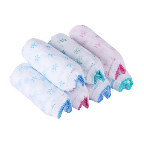 HIAKDOFT 7 Piezas Bragas Desechables Posparto sin Costuras Transpirables y Elásticas para Maternidad Unidades Talla Mezcla de Colores Cómodas y para Sensible