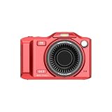 Helilyco Videocamera 4K con doppia fotocamera anteriore e posteriore, monitor HD da 2,8", zoom 18x e supporto WiFi per la creazione di contenuti