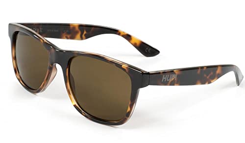 Óculos de Sol Hupi Brile Armação Tartaruga Lente Marrom Unissex, Cor: Marrom