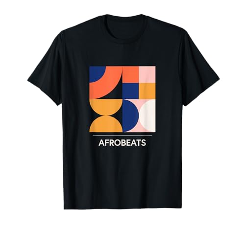 Retro Afrobeats Tee 90s Jazz - Minimal T-Shirt