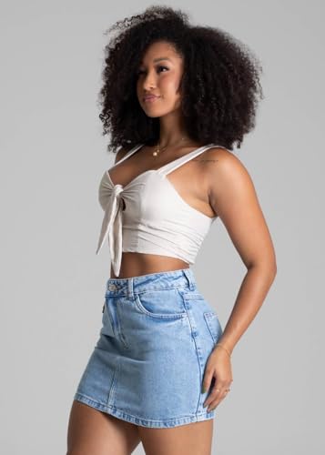 Saia Jeans Sawary - 278557 - IND. 44