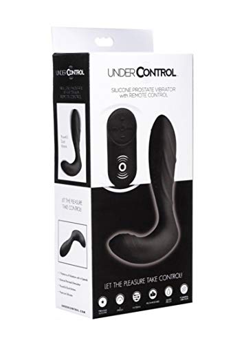 Vibromasseur noir Under Control 28x12.5x6.5 cm pour le plaisir - 2