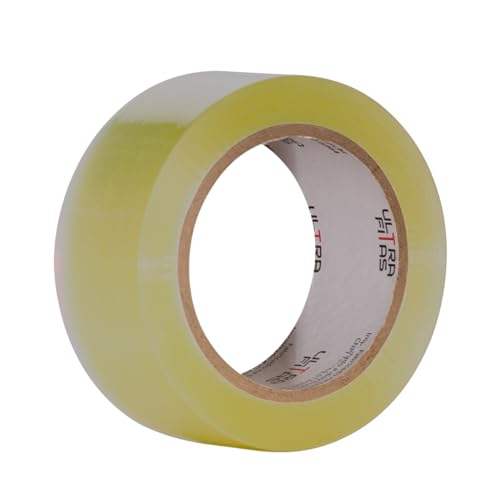 Kit 12 Fita Adesiva Empacotamento 100 Metros X 45mm Reforçada Ultra Fitas (Transparente)