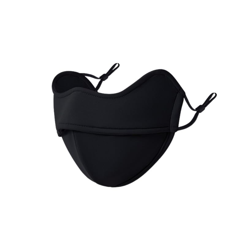 Autumn Winter Warm Face Mask Windproof Cold-Proof Seamless Washable Slimming Design for Women-image-29