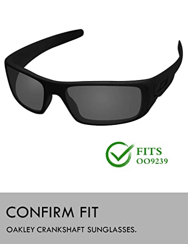 Image of Raydi Polycarbonate Replacement Lenses for Oakley Crankshaft OO9239 Sunglasses