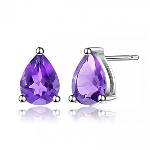 Boucles d'oreilles pierres précieuses naturelles cadeau idéal bijoux pour femme