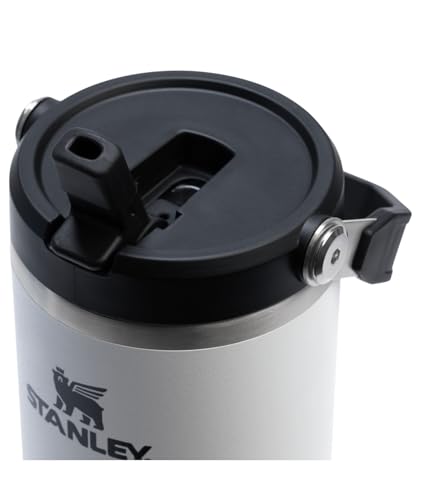 Image of STANLEY IceFlow 2.0 Flip Straw Tumbler with Handle 30 oz | Twist On Lid and Flip Up Straw | Leakproof Water Bottle | Insulated Stainless Steel | BPA-Free | Chalk