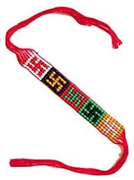 SWASTIK HAND BAND/FASHION BEADED/SET OF 1/ FOR GIRLS AND BOYS/RED BAND/RED KALAVA WITH COLOURFUL SWASTIK BY GOYAM MERCHANDO (B08WHJY434) Amazon Price History, Amazon Price Tracker