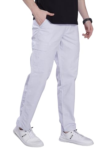 Image of DIVISIVE Men's Loose Fit Linen Blend Cotton Cargo Pants