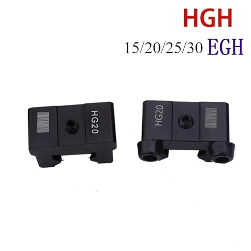 Bloque de tope HGH20 para carril guía y posicionamiento lineal 2