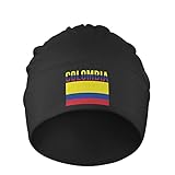 Qué es el tejido colombiano: tradición y colorido en tela Mujer Hombre Gorros Beanie Desgarbado Colombiana Tejer Casquete Cálido Beanie Encorvado Transpirable Gorro Holgado para Invierno Deporte Adulto