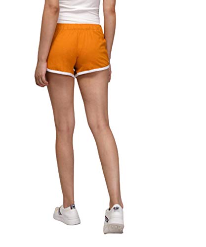 Image of KOTTY Women's Night Shorts(WhiteRed&MaroonYellow,26)