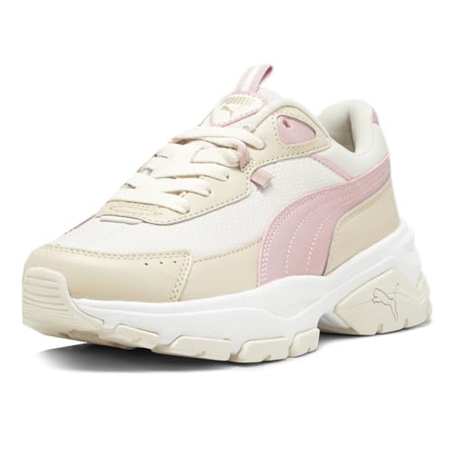 PUMA Womens Cassia Via Lace Up Sneakers Shoes Casual - White2