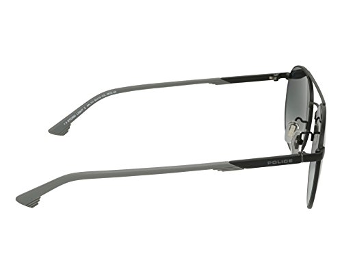 Police sunglasses Storm Light 2 (SPL-717 0SCQ) Matt Black - Matt Grey - Grey blue Gradient lenses3