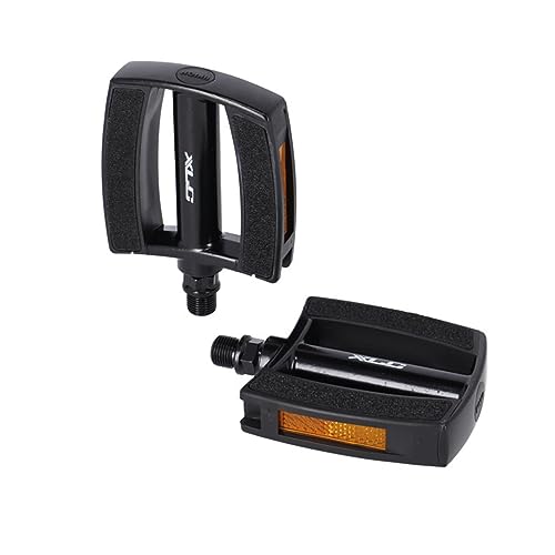 XLC Men's PD-C21 Bicycle Pedals, Black/Black, One Size, Black / Black