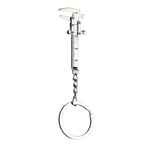 Calibrador Vernier Portátil 50mm Llavero miniatura 4