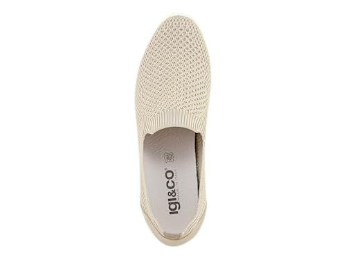 Image of IGI&Co Women's Penny Loafer, Platinum Cream, 4.5