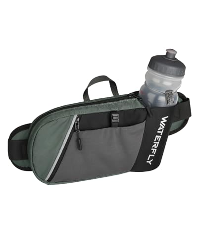 Sac banane de course à pied multi-poches avec gourde intégrée