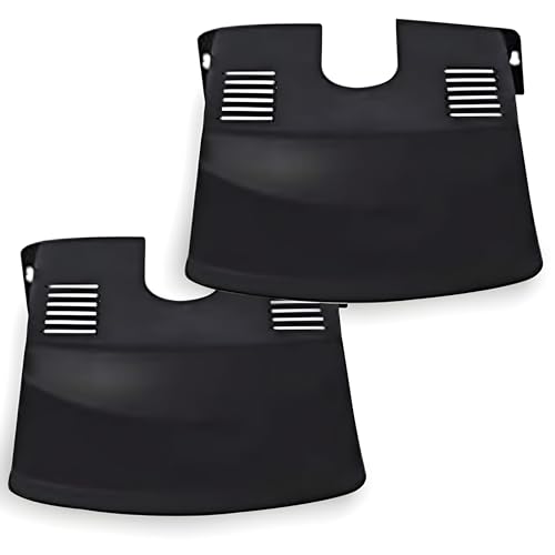 NEAT 2-Pack Black Plastic Keep Your Drains Clear & Tidy - Outdoor Drain Cover Protector Stops Leaves Gutter Guard Outside Grid Covers Barrier Tidy Includes Manhole Cover & Drain Guards