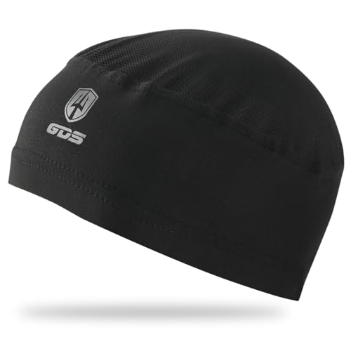 Forro de casco de calavera refrescante GREEN DEVIL para ciclismo y trabajo, negro