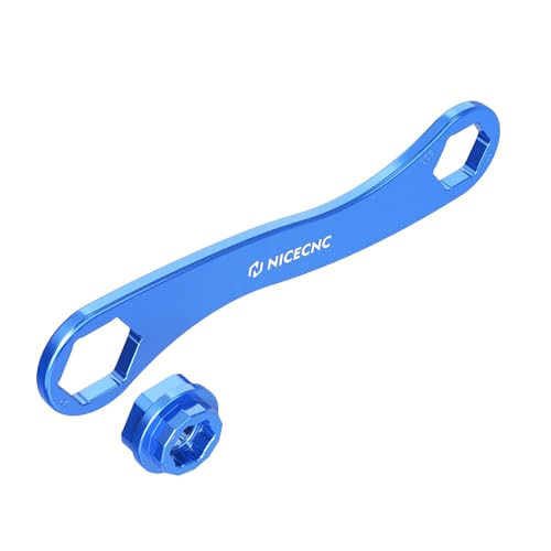 Image of NICECNC Motorcycle Wheel Removal Tool 17X27X32mm Axle Wrench Spanner Compatible with Husqvarna TE FE TC FC TX FX 125-701 2014-2022 TE FE 125-501 2023,See Fitment