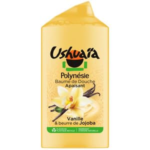 Ushuaia Gel Douche Polynesie Vanille Jojoba 250ml Ushuaia Vanilla Shower Gel Polynesia Jojoba 250ml
