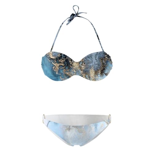 Tankini push-up galbant pour sublimer la poitrine avec style marin - 5