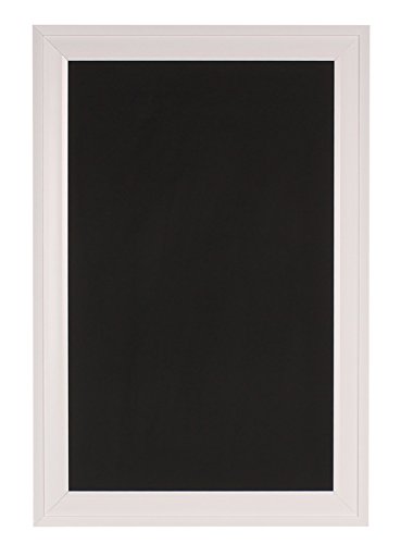 DesignOvation Bosc Framed Magnetic Chalkboard, 18.5x27.5, White