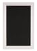 DesignOvation 209377 Bosc Wall Mounted Framed Magnetic Chalkboard,White,Medium,18.5x27.5