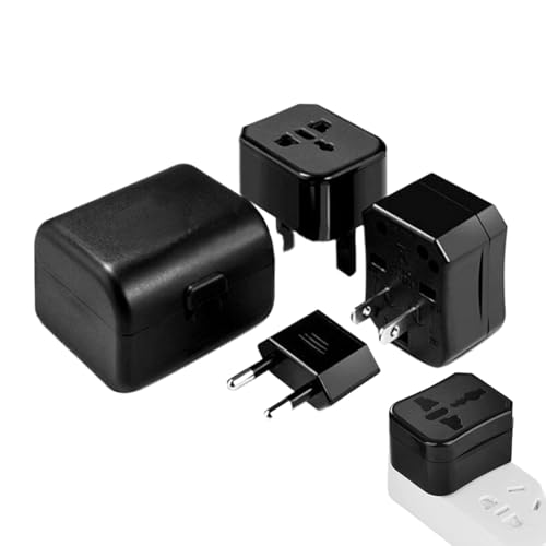 Inversor de corriente | Toma de corriente, Adaptador Internacional Portátil Para Teléfono Y Portátil Conversor Durante Viajar Adultos