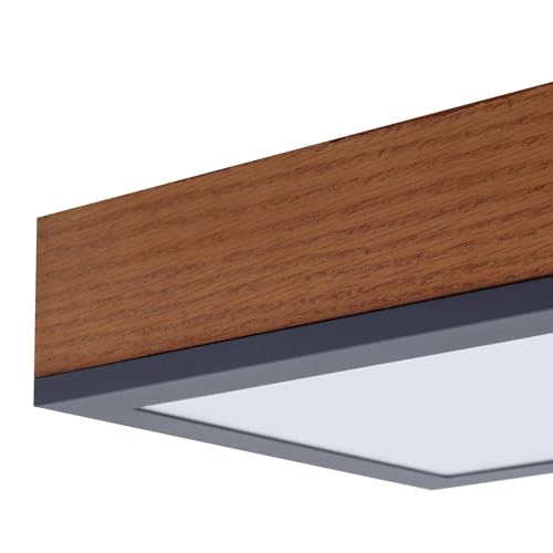 Plafoniera LED 'Laviona' (Moderno) colore Ocra, in...