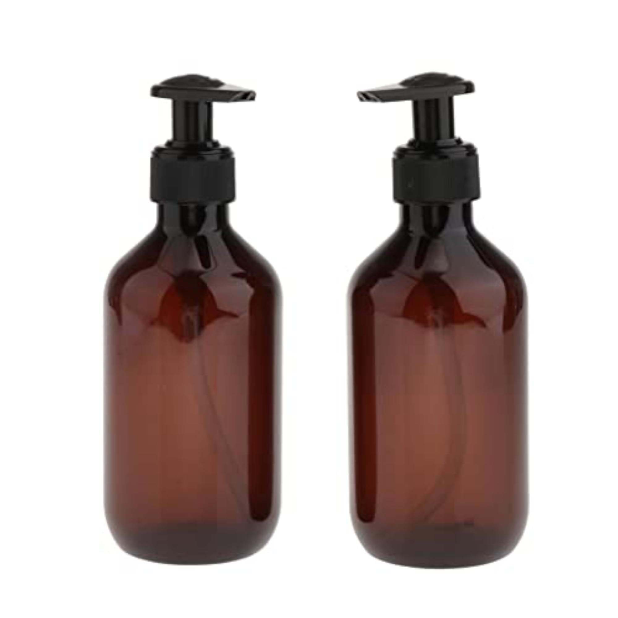 2pcs Empty Shampoo Conditioner Pump Bottles 300ml Set