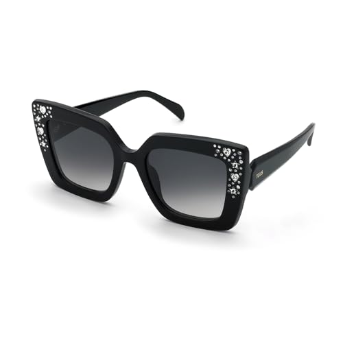 TOUS STOC44V Gafas, Shiny Black, 53 para Mujer