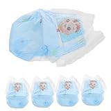 WATIIFUFU 5 Piezas Pañales Bañadores De Bebe Pañal De Natación Nadar Pantalones De Entrenamiento Para Orinar De Bebé Bañador De Bebé Pantalones De Baño Para Niños Pequeños Pañal De Bebe