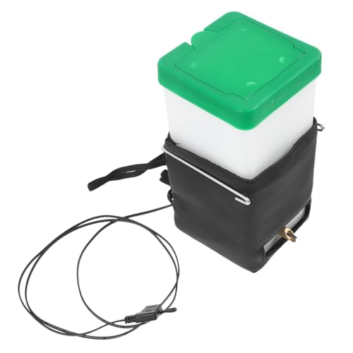 Toddmomy Heated Pet Waterer for Rabbit Hamster Water Feeder with Constant Thermostat Leak-Proof Automatic Water Bottle for Small Animals 7.08 X 3.14 X 3.14 in