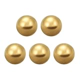 uxcell 5/8-inch Precision Solid Brass Bearing Balls 5pcs