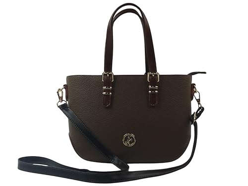 Bolso Tote Satchel con Asa Superior y Cierre de Cremallera miniatura 4