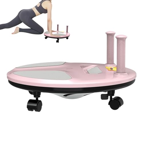Rodillo abdominal de 4 ruedas para entrenamiento de fuerza del core en casa