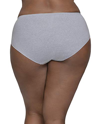 Fruit of the Loom Women's High Cut Briefs Fit for Me Plus Size Underwear