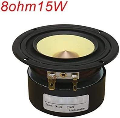 Desconocido 15W 4 8ohm HiFi Altavoz Altavoces completos de 3 Pulgadas Treble Mid Bass Altavoz Estantería DIY Altavoz Parte
